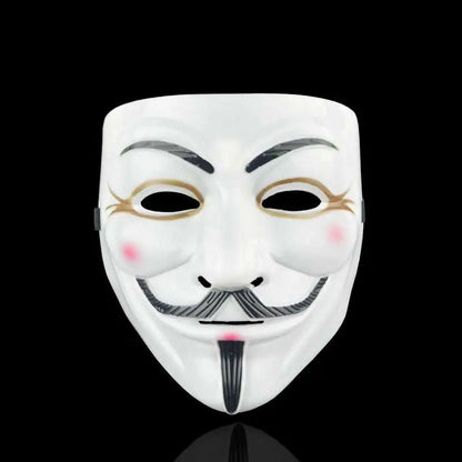 1Pc Halloween Masks V for Vendetta Mask Anonymous Guy Fawkes Halloween Party Gift for Adult Kids Film Theme Mask Cosplay Costume