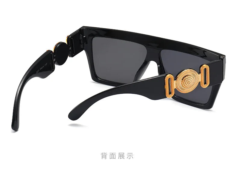 Oversize Square Sunglasses Women Fashion New Vintage Big Frame Shades Men Sun Glasses UV400 Eyewear Oculos Gafas De Sol