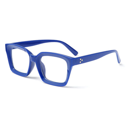 Men Women Fashion Oversized Square Reading Glasses Large Frame Presbyopia Eyeglasses Diopter +1.0~+3.0