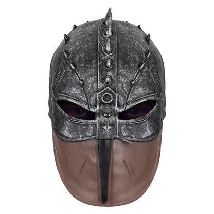 Masquerade Masks Hiccup Cosplay Helmet Spartan Warrior Hat Medieval Roman Soldier Full Head Latex Mask Halloween Party Mask