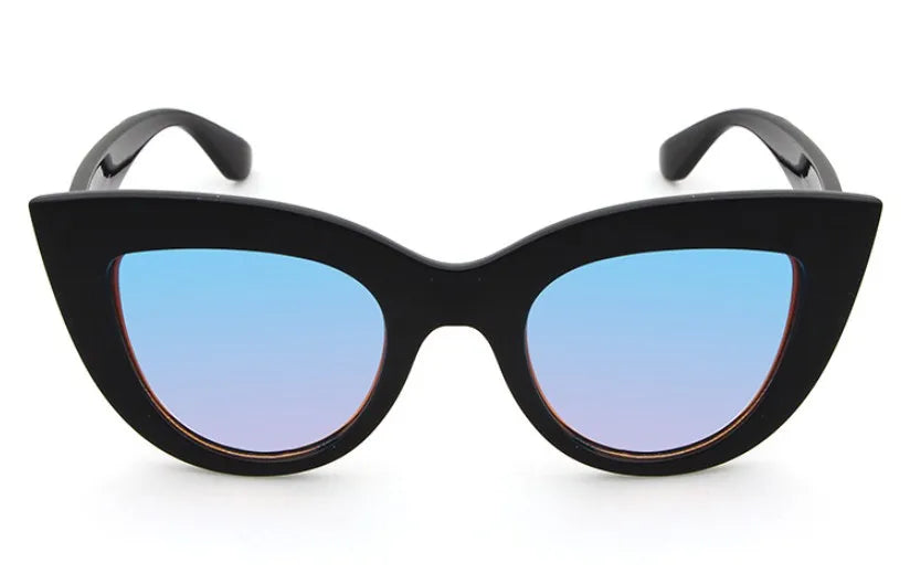 45204 Sexy Cat Eye Sunglasses Women Lovely Shades Glasses UV400 Brand Designer Eyewear