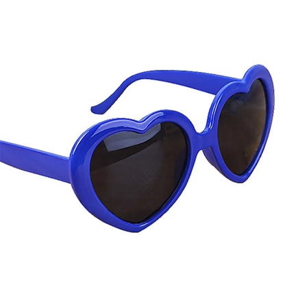 Love Heart Shaped Sunglasses Women Men Big Frame Fashion Love Sun Glasses UV400 Protection Unisex Eyewear Shade Goggles