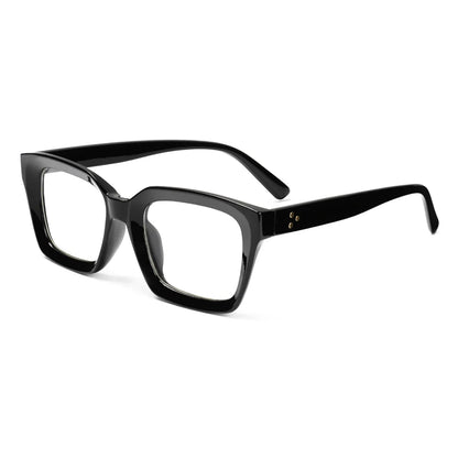 Men Women Fashion Oversized Square Reading Glasses Large Frame Presbyopia Eyeglasses Diopter +1.0~+3.0