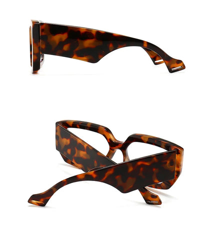 Brand Prescription Reading Glasses Frame Oversized Square Computer Transparent Women Eyeglasses Female Big Frame Optical Eyewear