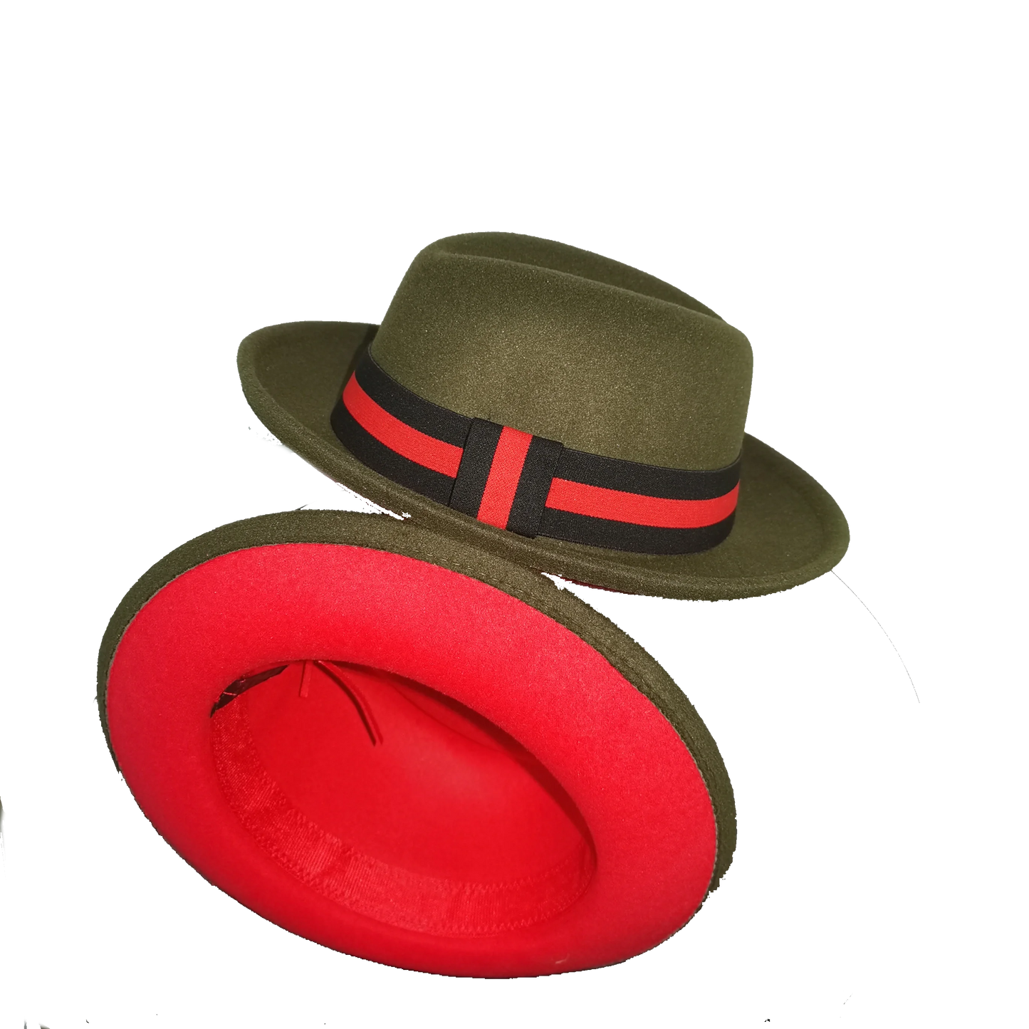 bowler hat Men fedora red bottom fedora for women and men  party hat  men hat for winter elastic band felt hat  jazz church hat