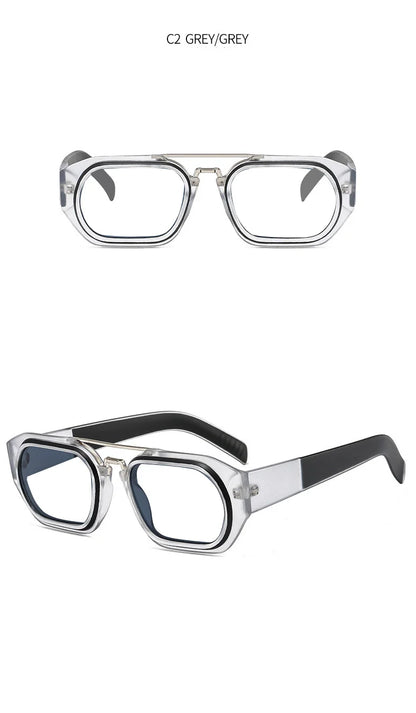 New Fashion Brand Designer Eyeglasses For Men With Diopters +1 +6.0 Colorful Square Anti Blue Light Reading Glasses Women Green
