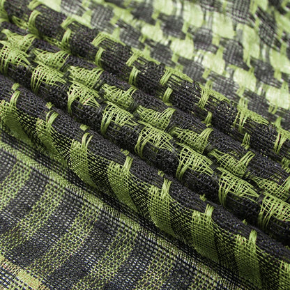 Winter Scarf Plaid Hijab Bandana Hiking Scarves Arab Tactical Elegant Womens Shawl Shemagh Light Tassel For Men 100X100cm