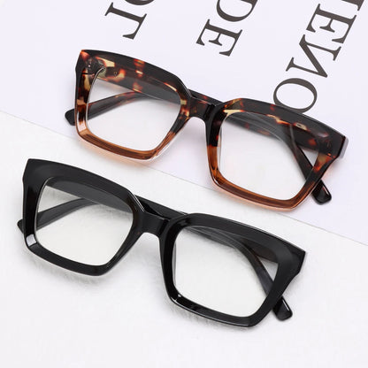 New High-definition Reading Glasses Men Women Fashion Large Frame Presbyopia Eyeglasses Vision Care Eyewear Diopter +1.0~+4.0