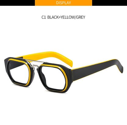 New Fashion Brand Designer Eyeglasses For Men With Diopters +1 +6.0 Colorful Square Anti Blue Light Reading Glasses Women Green