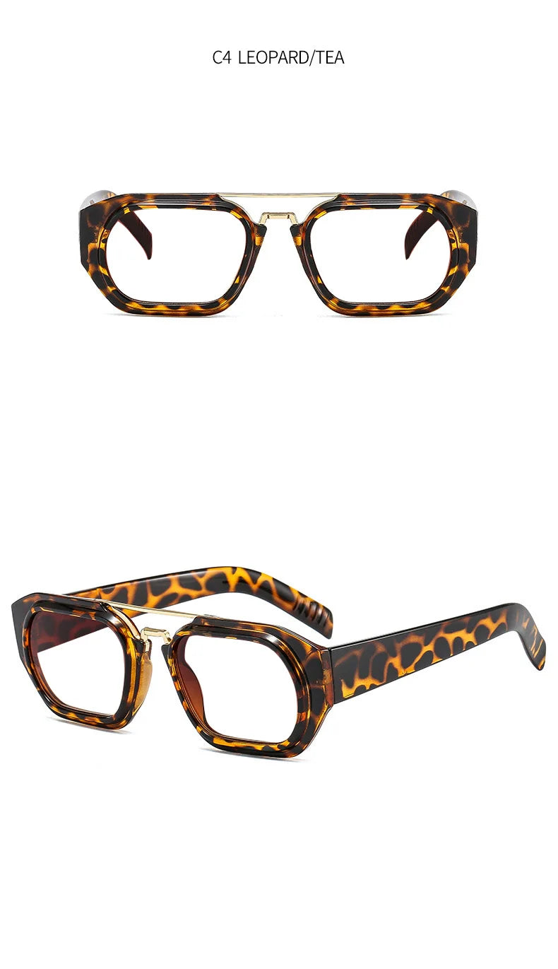 New Fashion Brand Designer Eyeglasses For Men With Diopters +1 +6.0 Colorful Square Anti Blue Light Reading Glasses Women Green