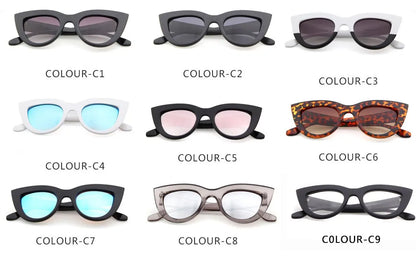 45204 Sexy Cat Eye Sunglasses Women Lovely Shades Glasses UV400 Brand Designer Eyewear