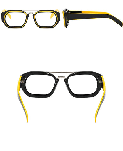 New Fashion Brand Designer Eyeglasses For Men With Diopters +1 +6.0 Colorful Square Anti Blue Light Reading Glasses Women Green