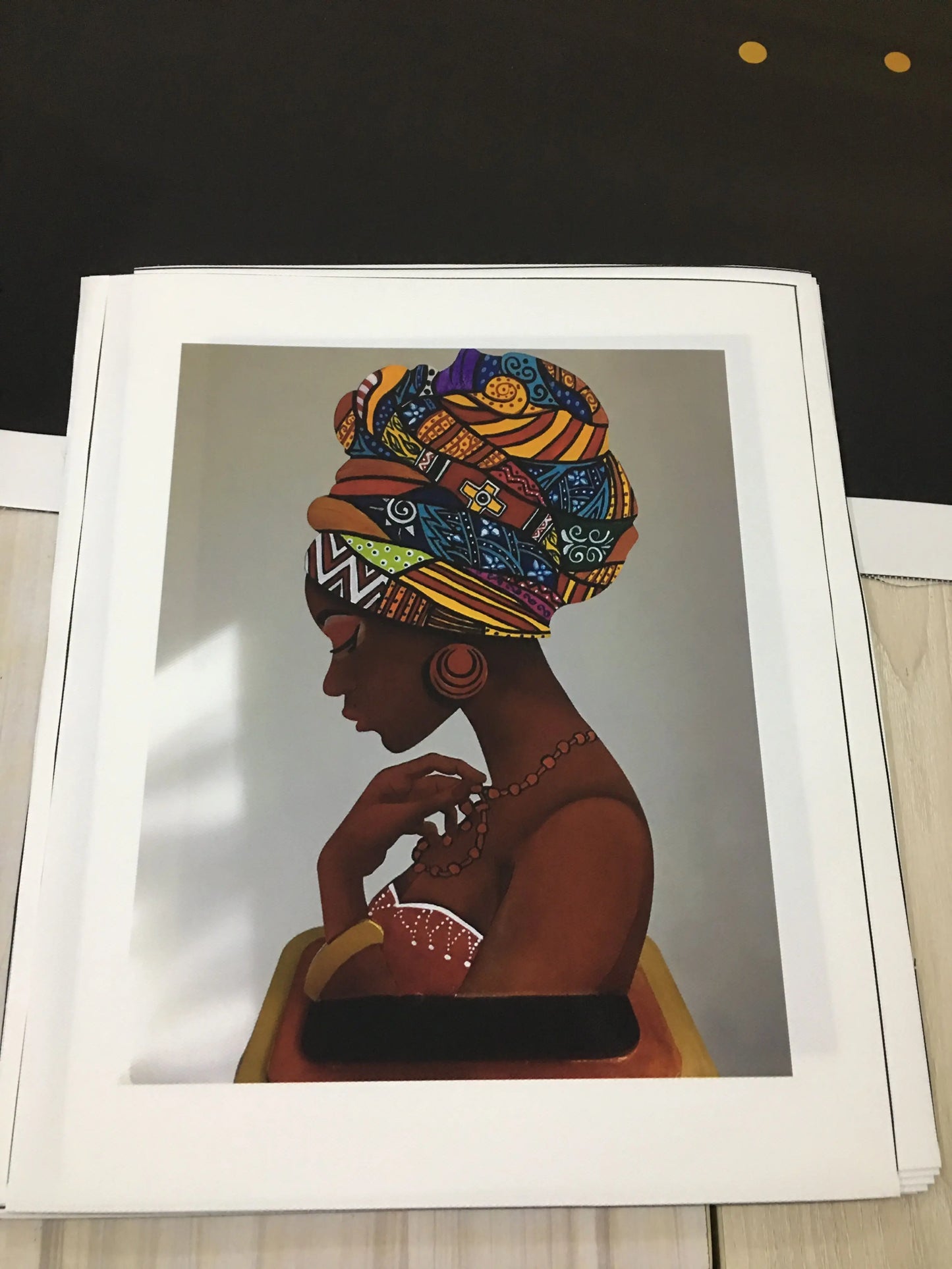 Abstract Figure Canvas Painting African Women Portrait Posters And Prints Wall Art for Living Room Home Decor Picture No Frame