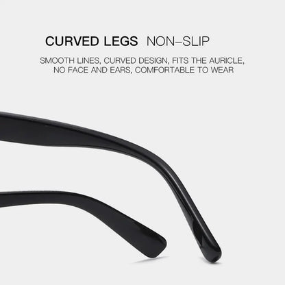 Fashion Square Frame Reading Glasses Men Women Oversized Frame High-definition Presbyopia Eyeglasses Diopter +1.0 to +3..0