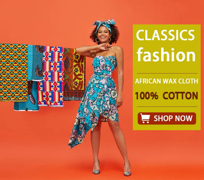2025 Guaranteed Veritable Original African Wax Print Fabric Real Nigerian 100% Cotton Ankara Wax Fabric Soft Pagne Spuer Batik