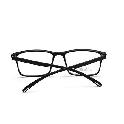 0 -0.5 -0.75 -1.0 To -6.0 Minus Degree TR90 Square Prescription Eyeglasses Women Men Ultralight Business Computer Optical Glasse