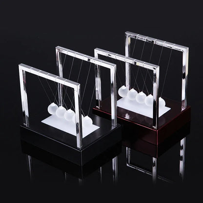 Newtons Cradle Early Fun Development Educational Desk Toy Gift Newton's Cradle Ball Metal Pendulum Ball Educational Desk Toys