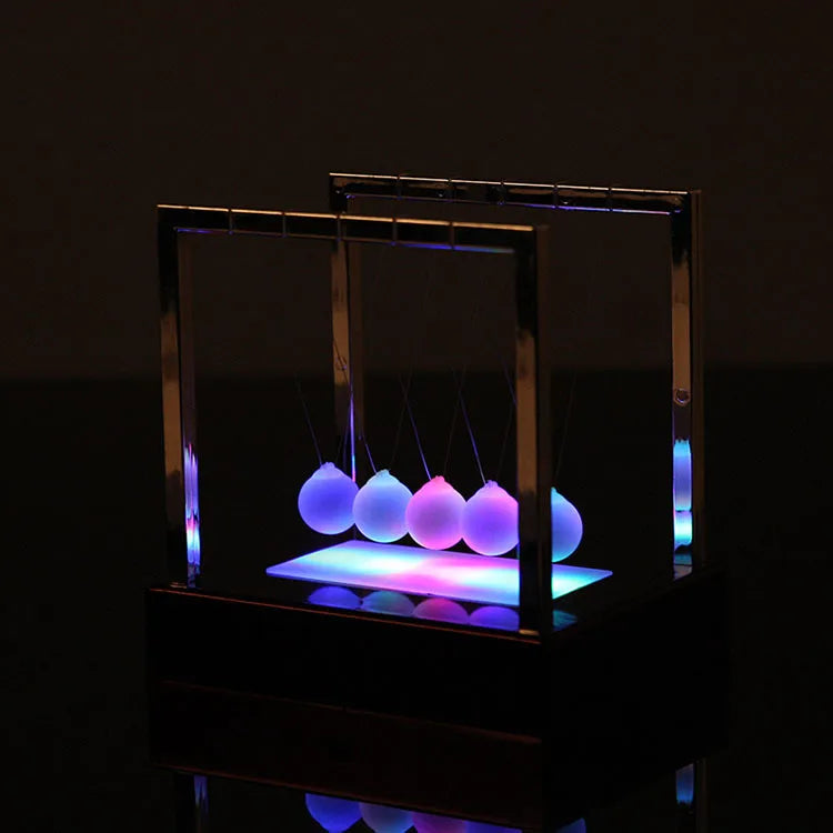 Newtons Cradle Early Fun Development Educational Desk Toy Gift Newton's Cradle Ball Metal Pendulum Ball Educational Desk Toys