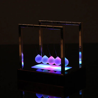 Newtons Cradle Early Fun Development Educational Desk Toy Gift Newton's Cradle Ball Metal Pendulum Ball Educational Desk Toys