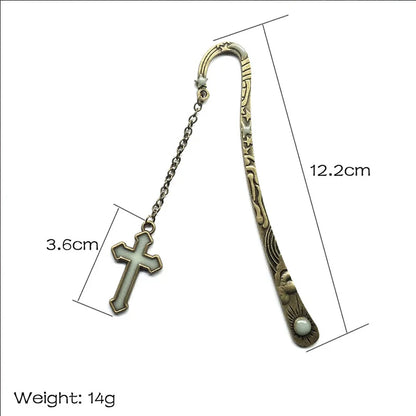 Cute Luminous Metal Feather Bookmarks  Owl Dragonflies Butterflies Book Marks for Teachers Gift Beautiful Book Accessories