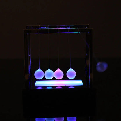Newtons Cradle Early Fun Development Educational Desk Toy Gift Newton's Cradle Ball Metal Pendulum Ball Educational Desk Toys