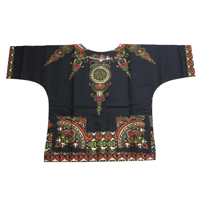 Kids 2019 Child New Fashion Design Traditional African Clothing Print Dashiki T-shirt For Boys and Girls
