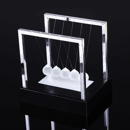 Newtons Cradle Early Fun Development Educational Desk Toy Gift Newton's Cradle Ball Metal Pendulum Ball Educational Desk Toys