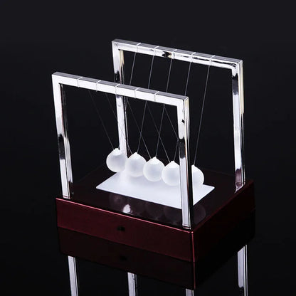 Newtons Cradle Early Fun Development Educational Desk Toy Gift Newton's Cradle Ball Metal Pendulum Ball Educational Desk Toys