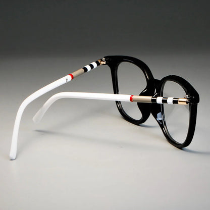 47892 Anti Blue TR90 Women Cat Eye Glasses Frames Men Luxury Styles Optical Fashion Computer Glasses