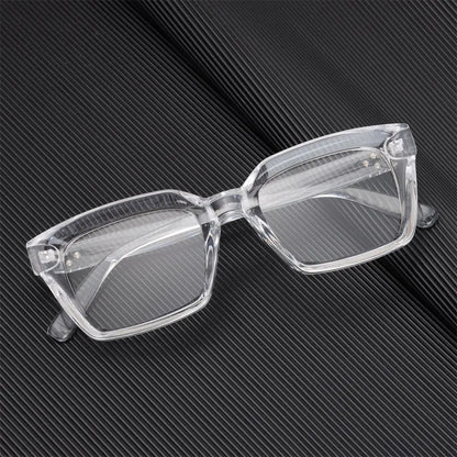 Men Women Fashion Oversized Square Reading Glasses Large Frame Presbyopia Eyeglasses Diopter +1.0~+3.0