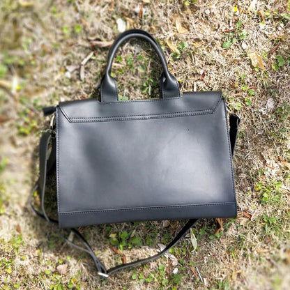 2021 New Women Handbags ladies business A4 file briefcase 14 inch laptop bag female leather shoulder messenger bag travel bags