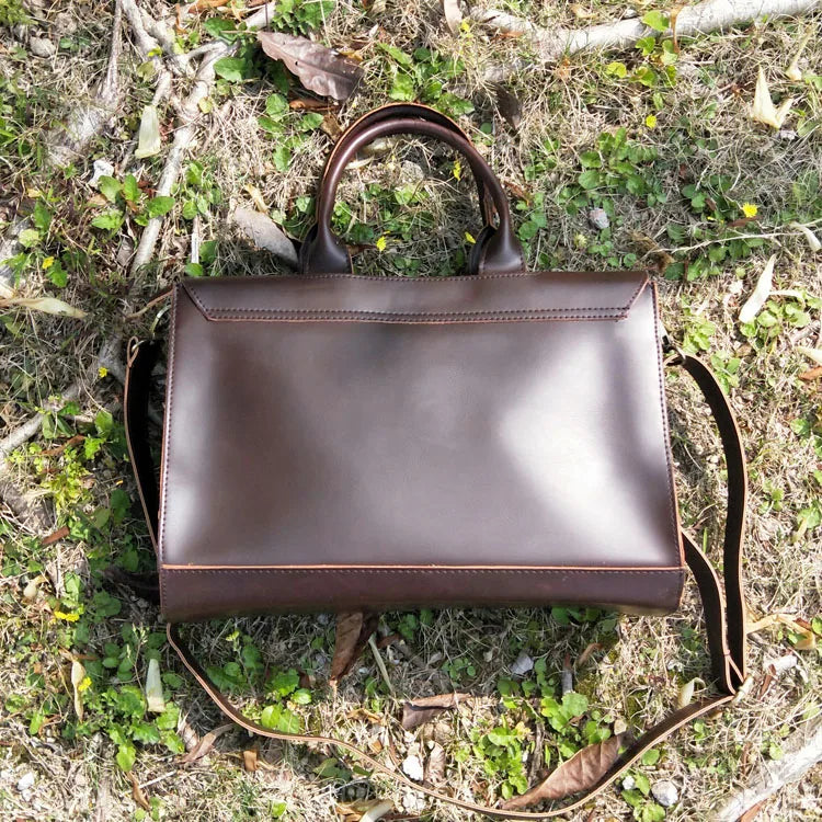 2021 New Women Handbags ladies business A4 file briefcase 14 inch laptop bag female leather shoulder messenger bag travel bags