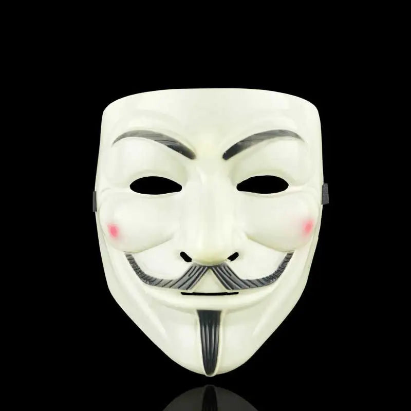 1Pc Halloween Masks V for Vendetta Mask Anonymous Guy Fawkes Halloween Party Gift for Adult Kids Film Theme Mask Cosplay Costume