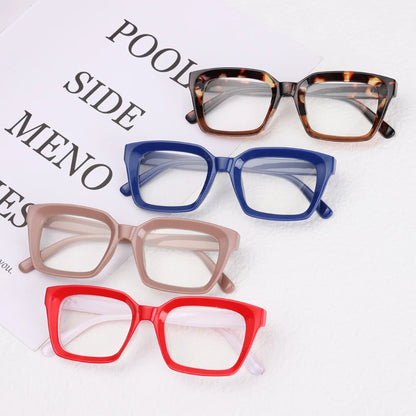 New High-definition Reading Glasses Men Women Fashion Large Frame Presbyopia Eyeglasses Vision Care Eyewear Diopter +1.0~+4.0