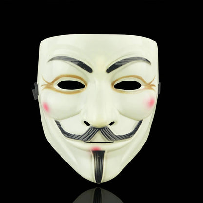 1Pc Halloween Masks V for Vendetta Mask Anonymous Guy Fawkes Halloween Party Gift for Adult Kids Film Theme Mask Cosplay Costume