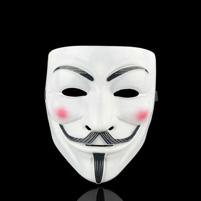 1Pc Halloween Masks V for Vendetta Mask Anonymous Guy Fawkes Halloween Party Gift for Adult Kids Film Theme Mask Cosplay Costume