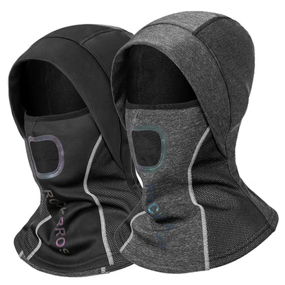 ROCKBROS Winter Cycling Face Mask Fleece Thermal Windproof Cycling Cap Balaclava Ski Fishing Skating Hat Snowboard Training Mask