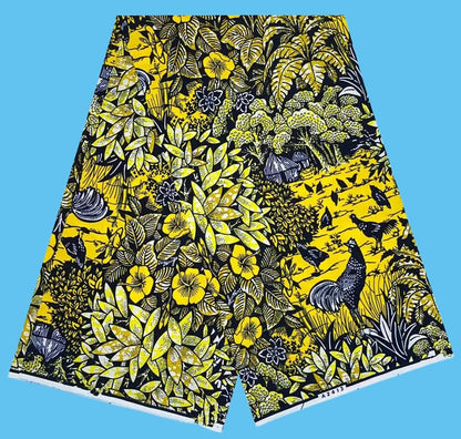Ankara Fabric African Real Wax Print Cotton 100% New Design 2024 Tissus Wax Africain Patchwork Fabric For Dress 6yard Sales Soft