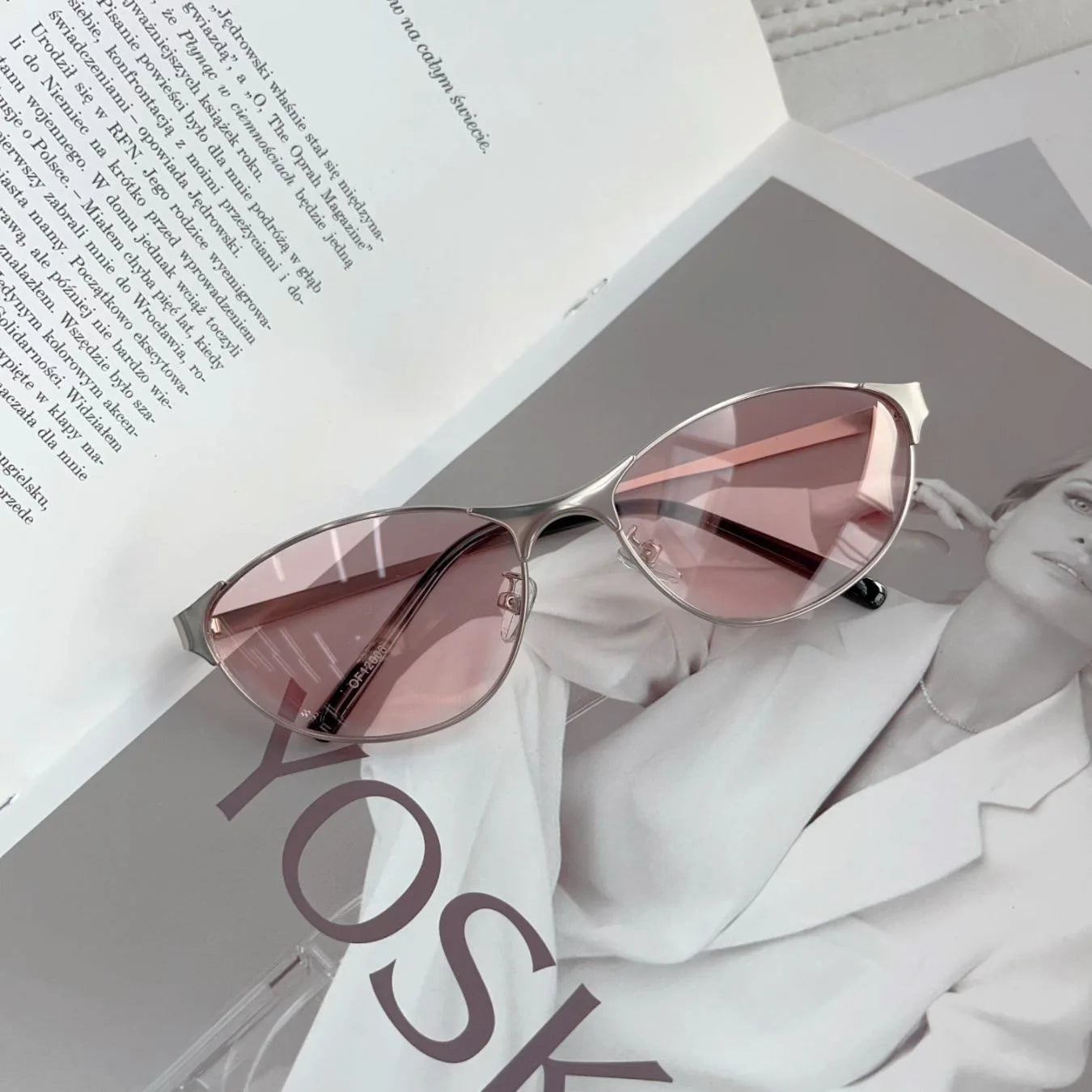 Y2k Sunglasses Women Men Cat Eye Designer Hot Girl Sun Glasses Steampunk Metal Frame Shades Uv400 Eyewear Eyeglasses 선글라스