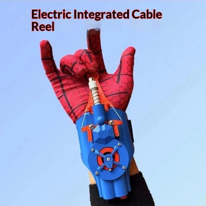 Electric Auto Retractable Web Shooter Wrist Mounted Web Launcher Novelty Cosplay Prop For Adult Role Play Collectible Ornament