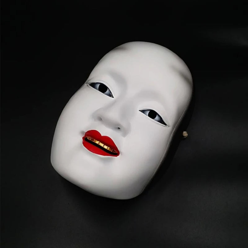 Horror Cosplay Anime Halloween Mask Japanese Noh Opera Huoying Tang Monk Costume Sun Jilang Mask Prajna Leech Masks Event Party