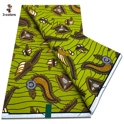 2025 Veritable Wax Guaranteed Real Wax Print Fabric dutch hollandais Pagne African Wax Fabric 6 yards