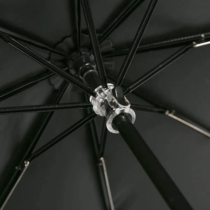 Folding Ninja Sword Umbrella Windproof UV Block Parasol Demon Slayer Real Japanese Katana Samurai Sabre Umbrella Black Parasol