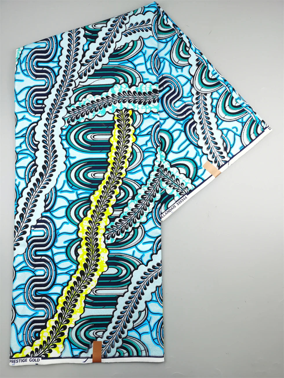 Newest Grand African Wax Glitter Glam Fabric 100% Cotton Ankara Batik Material Pagne Wax Gold Print Sewing Party Dress