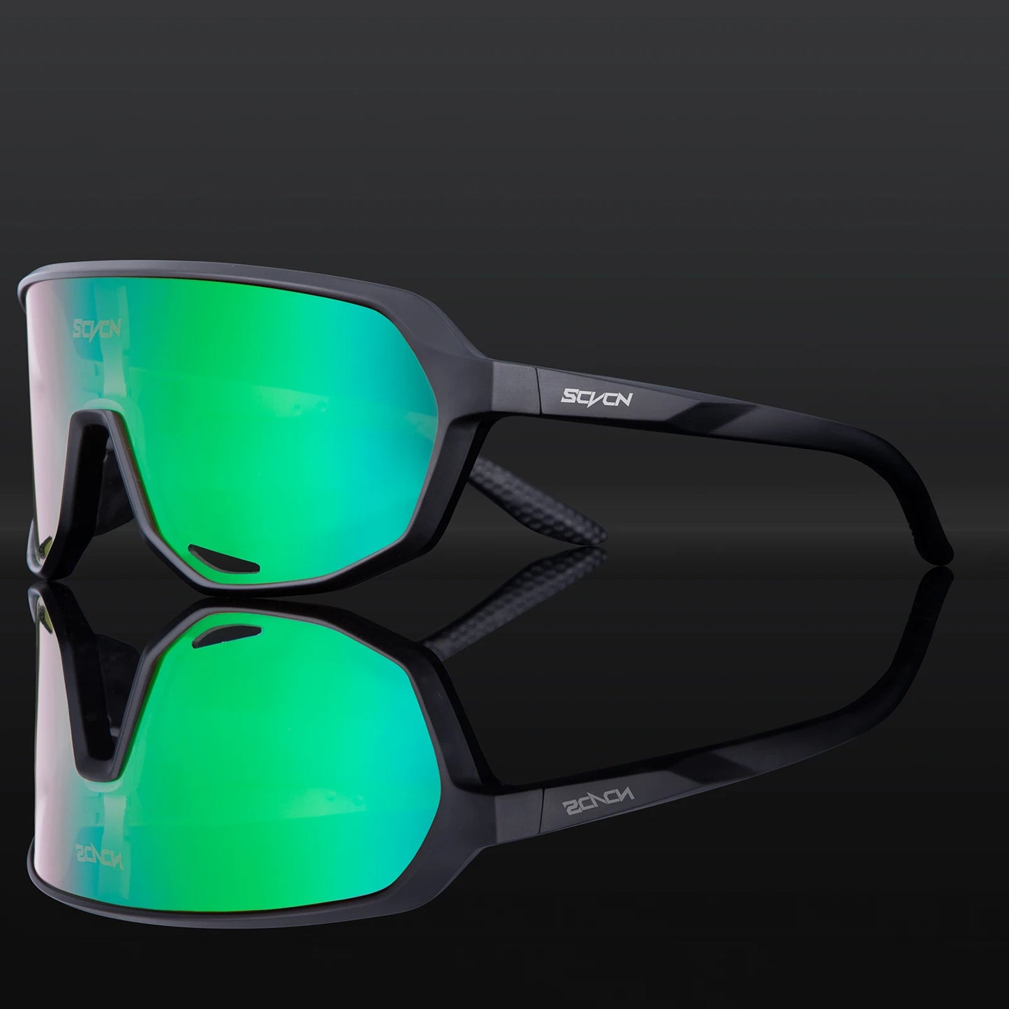 SCVCN Fashion Sports Running Glasses Outdoor Bicycle Drive Hiking Sunglasses Men MTB Cycling Sunglasses Women Road Bike Glasses