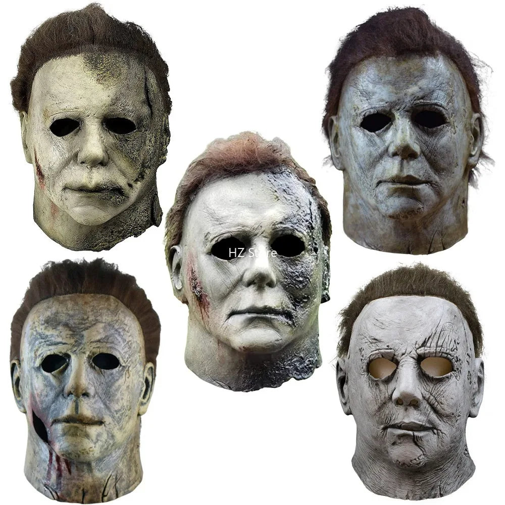 Michael Myers Masks Halloween Horror Cosplay Costume Latex Props