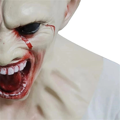 Zombie Mask Creepy Halloween Props Scary Realistic Face Mask Adult Party Cosplay Costume Props Horror Infected Zombie Masks