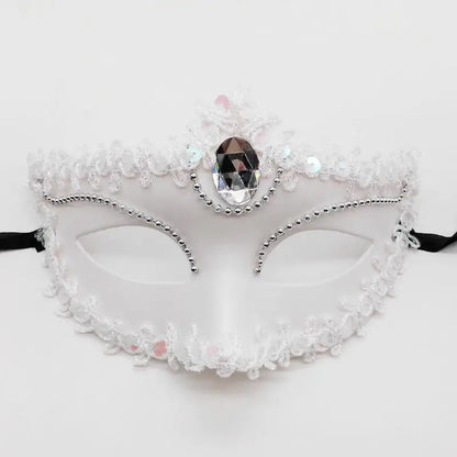 1 Pc Venetian Masquerade Mask Women Eye Mask Cosplay Prom Props Nightclub Face Mask Party Needs Accessory