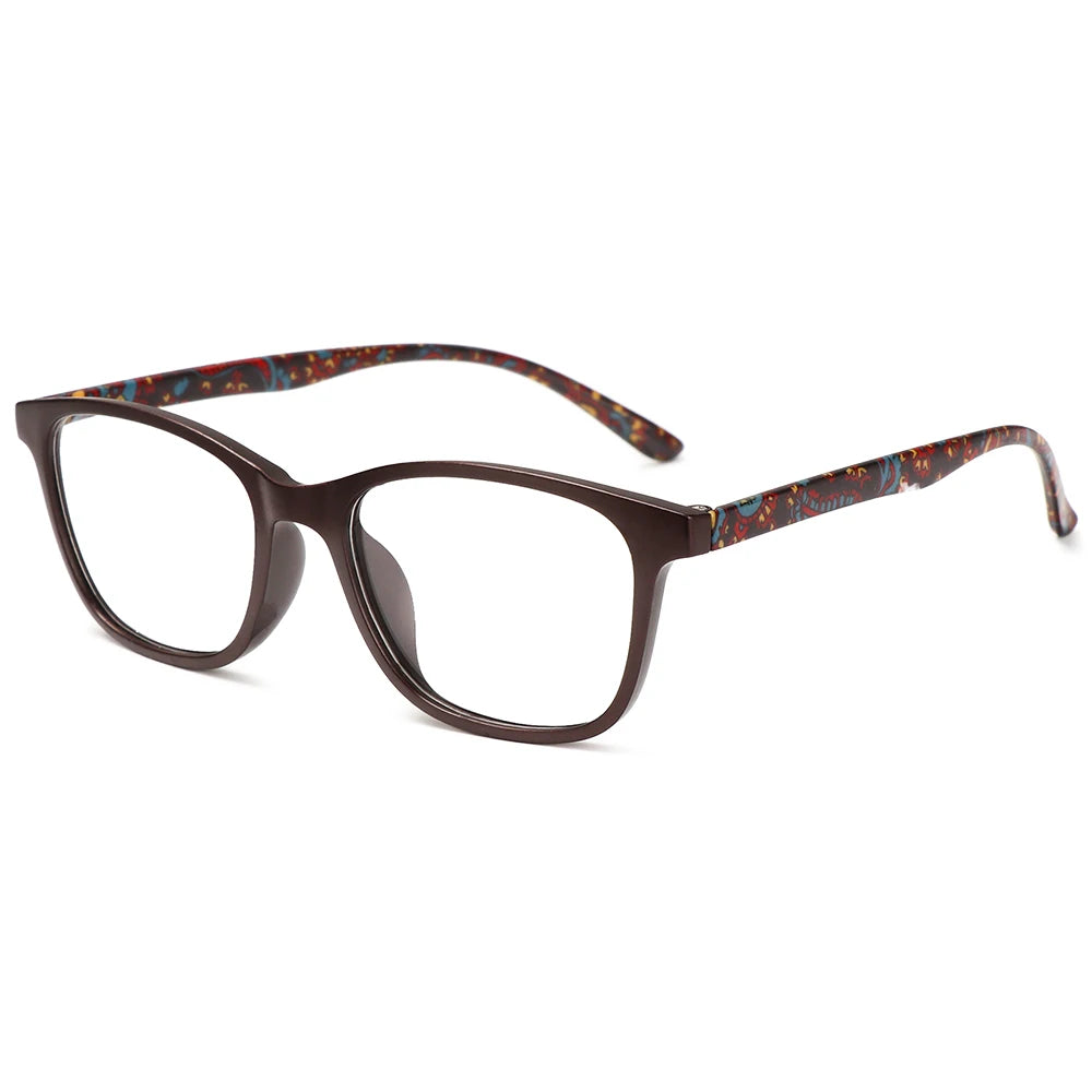 Men Women Fashion Oversized Square Reading Glasses Large Frame Presbyopia Eyeglasses Diopter +1.0~+3.0