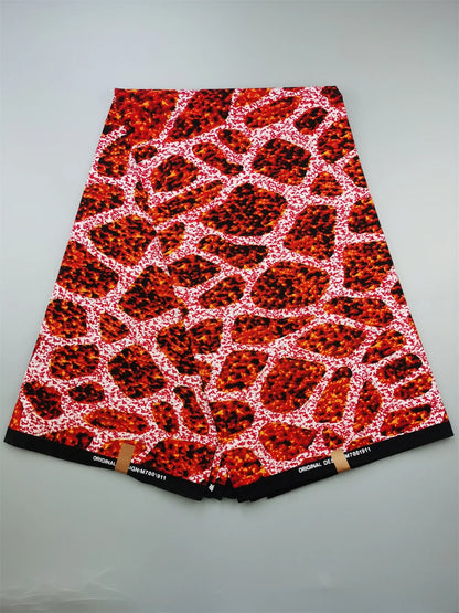 Ankara Fabric African Real Wax Print Fabric 100% Cotton High Quality 6 Yards African Fabric for Party Dress Nigeria